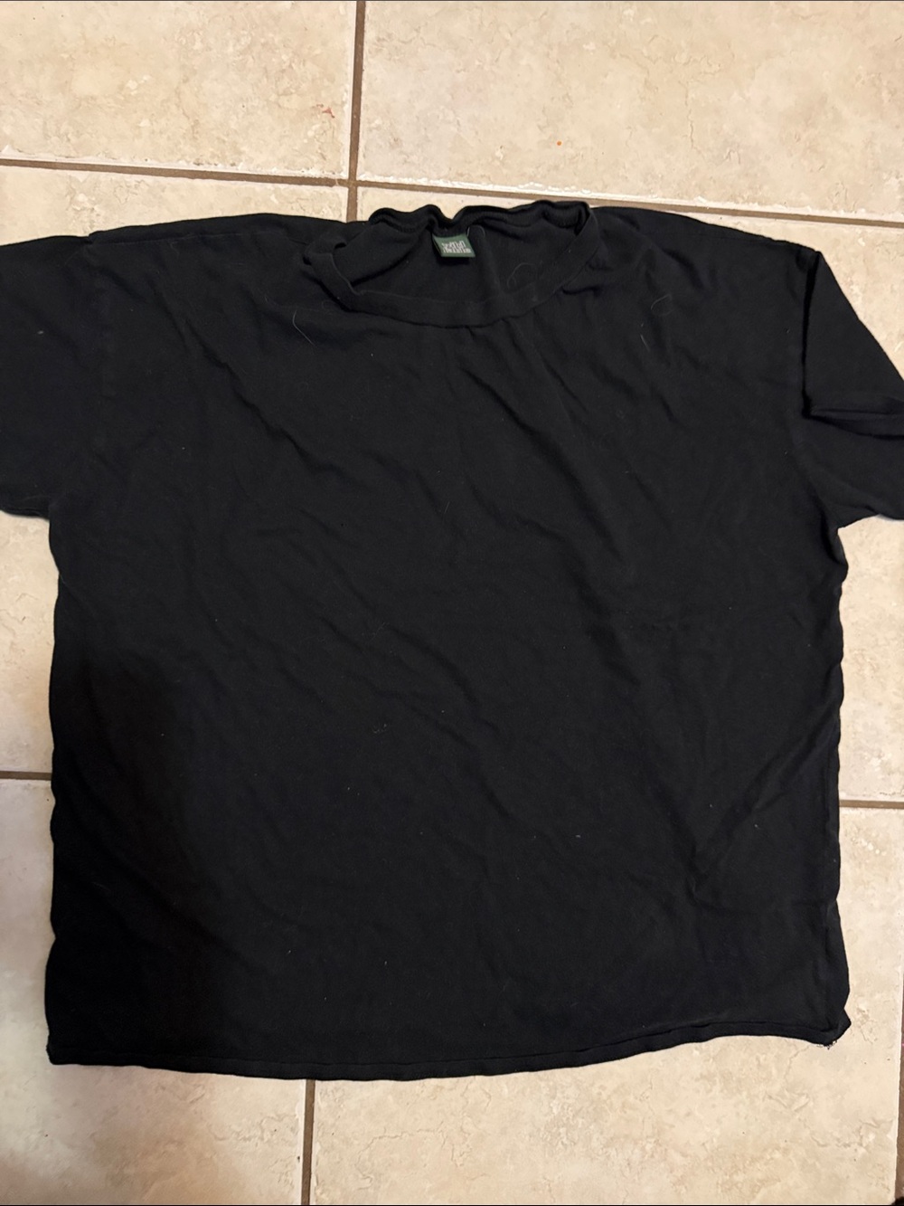 wild fable Black Short Sleeve Crew T-Shirt